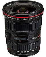 Canon 8806A002 Zoom Super Wide Angle EF 17 40 mm f 4L USM Autofocus Lens