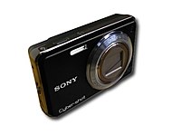 Sony Cyber shot DSC W290 B Black 12.1 Megapixel 5x Optical Zoom Point Shoot Digital Camera with 3 inch Color LCD Screen