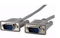 StarTech MXT101MM10 10 Feet VGA Video Monitor Cable 1 x 15 pin HD 15 Male Male Gray