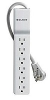 Belkin BE106000 08R 6 Outlet Surge Protector