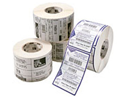 Zebra Z Perform 2000D 10006357 Perforated Coated Permanent Acrylic Adhesive Labels White 4.0 x 2.0 inches 750 Labels Roll