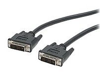 Startech DVIDSMM15 15 Feet DVI D Single Link Digital Video Cable 1 x DVI D Male Male Black