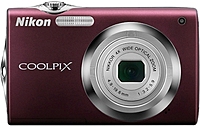 Nikon Coolpix S3000 12.0 Megapixels Digital Camera - 4x Optical Zoom - 4x Digital Zoom - 4000 X 3000 - 2.7-inch Lcd Display - Plum 26211