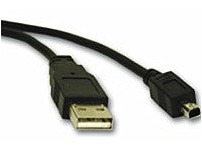 Cables To Go 27330 3 Feet USB Cable USB A Mini B 4 pin Black