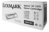 Lexmark 1361751 Toner Cartridge for Optra SC 1275 and 1275n Laser Black