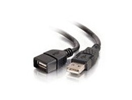 Cables to Go 52107 6.6 Feet USB Extender 1 x 4 pin USB Type A Male 1 x 4 pin USB Type A Female Black