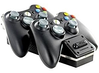 Nyko 86074 Wireless Game Controller Charging Stand for Xbox 360 Black