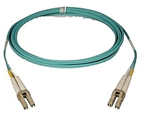 Tripp Lite N820 02M 6.6 Feet Network Cable 10 GB Ethernet Fiber Optic Duplex 50 125 micron 2 x LC Multi Mode Male Male Blue