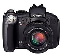 Canon Powershot 2077B001 S5 IS 8 Megapixels Digital Camera 12x Optical Zoom 4x Digital Zoom 3264 x 2448 32 MB