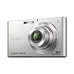 Sony Cyber shot DSC W330 14.1 Megapixels Digital Camera 4x Optical Zoom 2x Digital Zoom 3 inch LCD Display Video Silver