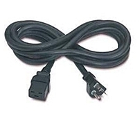 APC AP9873 8 Feet Standard Power Cord 1 x NEMA 5 20P 1 x IEC 320 C19 Black