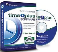Acroprint 01 0254 101 timeQplus V3 Employees Upgrade 25 Users