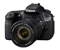 Canon EOS 4460B004 60D 18 Megapixels Digital SLR Camera - CMOS - 7.5x Optical Zoom - 3.0-inch LCD Display - Black