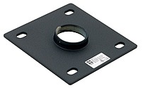 Chief Cma-115 6.0 X 6.0 Inches Ceiling Plate With 1.5-inch Npt Opening - Black