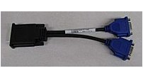 Dell Molex G9438 DMS 59 to Dual DVI and DMS 59 to Dual VGA Y Splitter Cable