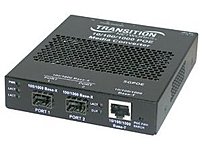 Transition Networks SGPOE1013 100NA Stand Alone Power over Ethernet PSE Media Converter RJ 45 SC multi mode
