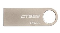 Kingston Technology DataTraveler SE9 DTSE9H 16GBZ 16 GB USB 2.0 External Flash Drive Champagne