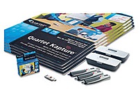 ACCO Quartet Kapture 034138237021 Digital Flipchart Premium Kit 3 Pens 4 Flipcharts Bluetooth USB Receiver Wireless