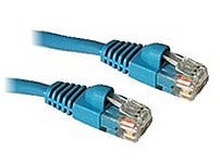 Cables To Go 15178 3 Feet CAT5e 350 MHz Snagless Patch Cable 1 x RJ 45 Male Male Blue