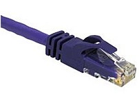 Cables To Go 27801 Snagless Patch Cable 1 x RJ 45 Male Male Purple
