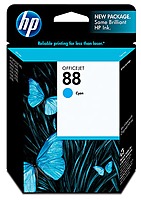 HP Officejet C9386AN 88 Ink Cartridge 860 Pages Cyan