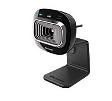 Microsoft L2 Lifecam T3H 00011 HD 3000 Color Web Cam 1280 x 720 Hi Speed USB