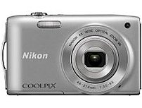 Nikon Coolpix 018208263097 S3300 16.0 Megapixels Digital Camera with Nikkor Lens - 6x Optical/4x Digital Zoom - 2.7-inch LCD Display - Silver