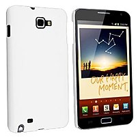 Eforcity CSAM7000CO10 Snap On Case for Samsung Galaxy Note N7000 Smartphone White