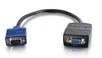 Cables To Go 29587 1.0 Feet USB Powered Splitter Cable HD15 Male Female Black