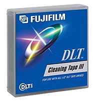 Fujifilm 600003134 DLT Cleaning Cartridge 1170.5 Feet 20 Cleaning 1 Pack