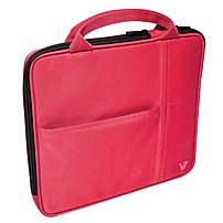 V7 Slim TA20RED 1N Sleeve Case with Pockets for Apple iPad 3rd generation iPad 1 iPad 2 Red