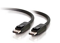 C2G 54001 6.6 Feet Video Audio Cable 1 x 20 pin DisplayPort Male Male Black