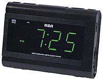 Rca Rc142 Large Display Clock Radio With Usb Charging - 1.4-inch Led Display