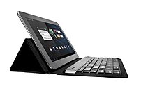 Kensington KeyFolio K39532US Multi Angle Bluetooth Keyboard Case for 10 inch Windows Android Tablets Folio Black