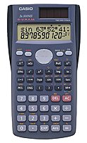 Casio Fx-300ms Scientific Calculator - 10 Digits X 2 Lines Display - Solar Panel