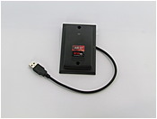 RF IDeas RDR 70W2AKU AIR ID Wall Mount Card Badge Reader 13.56 MHz USB LED Beeper Black