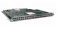 Cisco Catalyst 6500 WS X6148A 45AF 48 Port PoE 10 100 Card RJ 45 Interface