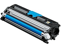 Konica Minolta A0V30HF High Capacity Laser Toner Cartridge for Magicolor 1600 Series 1600W 1650EN 1680MF 1690MF Printers 2500 Pages Yield Cyan