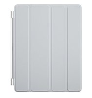 Apple MD307LL A Smart Cover for iPad 2 3 4 Polyurethane Light Gray