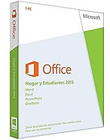 Microsoft 79G 03775 Office Home and Student 2013 for PC Spanish 1 User