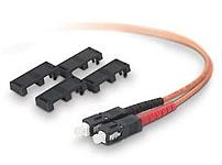 Belkin A2F20277 02M 6.56 Feet Fiber Optic Duplex Patch Cable 2 x SC Male Male 62.5 125UM Fiber Orange