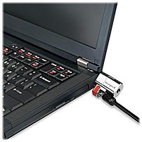 Kensington ClickSafe K64637WW 5 Feet Keyed Laptop Lock Steel Black