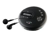 Gpx Pc332b Personal Cd Player With Fm Radio - Black