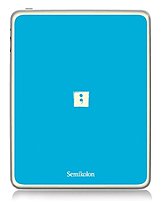Semikolon 9920019 Removable Skin for iPad 2 Turquoise