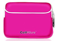 CellAllure CAPOJ10602 Laptop Sleeve for 15.4 inch Notebook Pink White