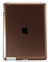 Slick Wraps SW AIPAD3 BRUSHEDCOPPER Skin for Apple iPad Brushed Copper