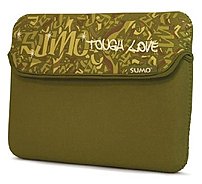 Mobile Edge Sumo ME SUMO77159M Graffiti Sleeve for 15 inch Macbook Green