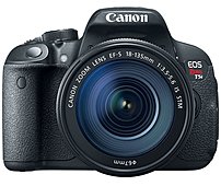 Canon EOS Rebel 8595B005 T5i 18.0 Megapixels Digital Camera with EF-S 18-135 mm, f/3.5-5.6 IS STM Lens - 7.5x Optical Zoom - 3.0-inch LCD Display - Hi-Speed USB - Black