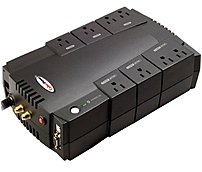 CyberPower AVR Series CP800AVR 8 Outlet 450 Watts 800 VA UPS AC 100 140V 890 Joules Black