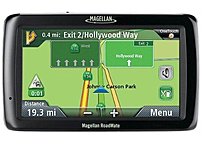 Magellan RoadMate Series RM5045RGLUC 5045 LM 5 inch Color LCD GPS Receiver with Lifetime Maps and Traffic USB 2.0 Spoken Street Names microSD Memory Card Slot